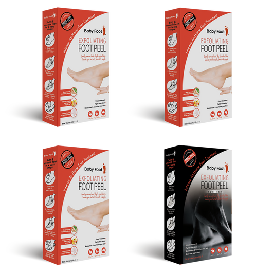 Baby Foot® Foot Peel 4 Pack