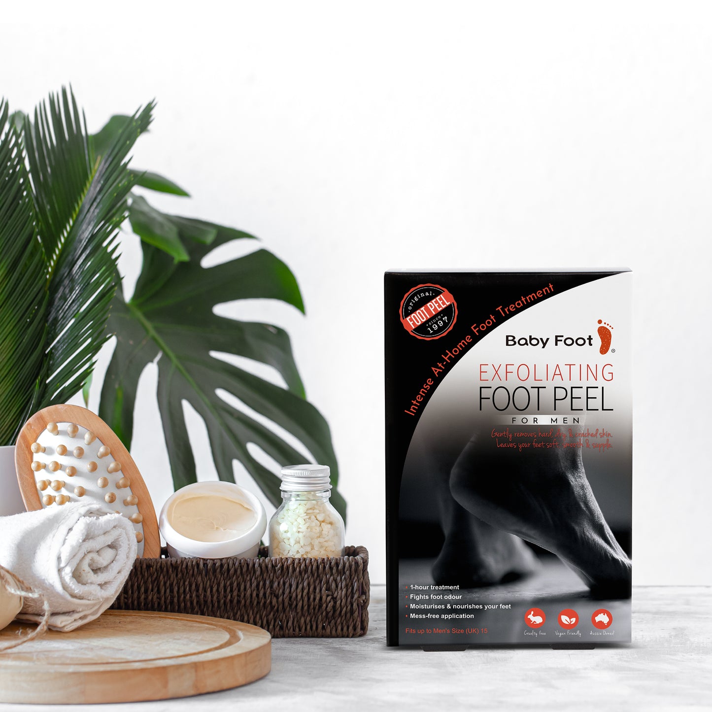 Baby Foot® Exfoliating Foot Peel for Men