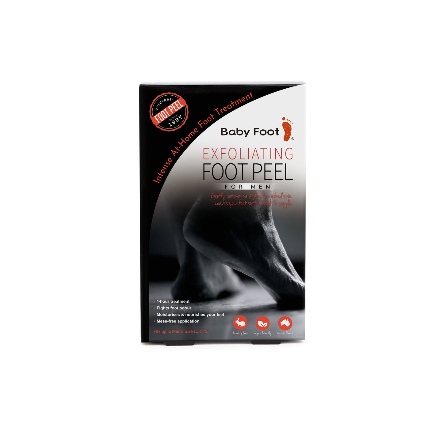 Baby Foot® Exfoliating Foot Peel for Men