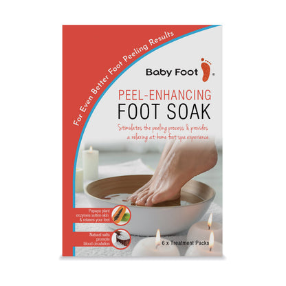 Baby Foot® Peel-Enhancing Foot Soak (6-treatment pack)